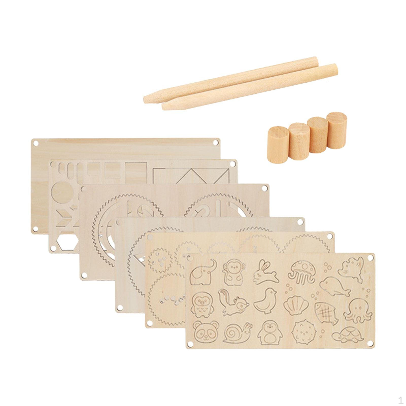 Деревянная познавательная доска, развивающая игрушка, многофункциональная рука-глаз